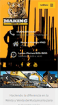 Mobile Screenshot of maquinariamaking.com